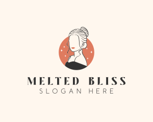 Female Hair Beauty logo design