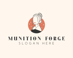 Female Hair Beauty logo design