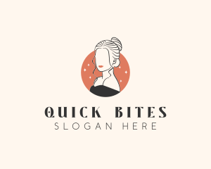 Female Hair Beauty logo design