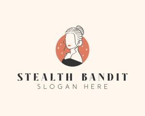 Female Hair Beauty logo design