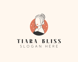 Female Hair Beauty logo design