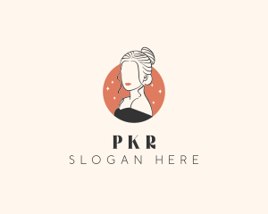 Female Hair Beauty logo design