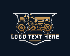 Vulcanizing - Vehicle Motorcycle Motor logo design