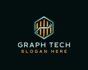 Graph - Chart Arrow Graph logo design