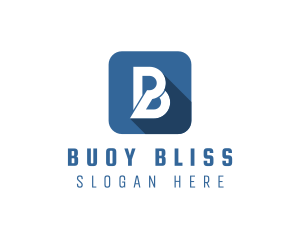 Business Marketing Letter B logo design