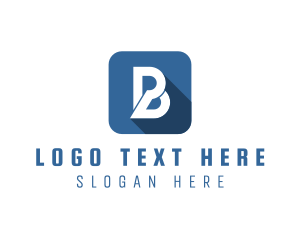 Business Marketing Letter B Logo