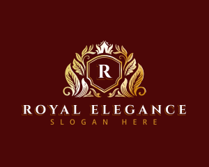 Royal Crown Shield logo design