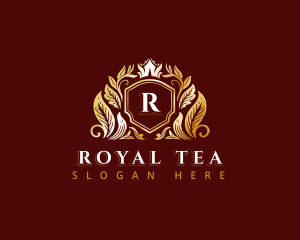 Royal Crown Shield logo design