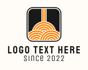 Asian Noodles Street Food  Logo