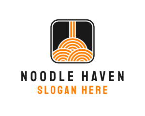 Noodle - Asian Noodles Food logo design