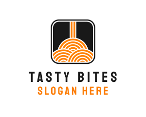 Food - Asian Noodles Food logo design