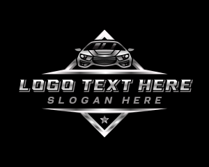 Driving - Car Vehicle Automotive logo design