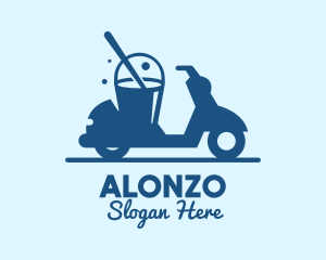 Mobile Cleaning Scooter Wash logo design