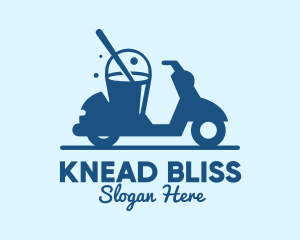 Mobile Cleaning Scooter Wash logo design