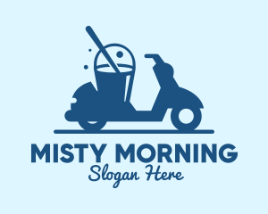 Mobile Cleaning Scooter Wash logo design