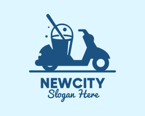 Mobile Cleaning Scooter Wash logo design