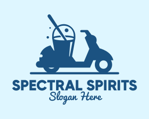 Mobile Cleaning Scooter Wash logo design