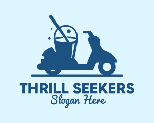 Mobile Cleaning Scooter Wash logo design