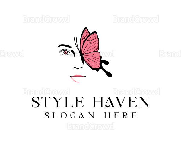 Butterfly Woman Cosmetics Logo