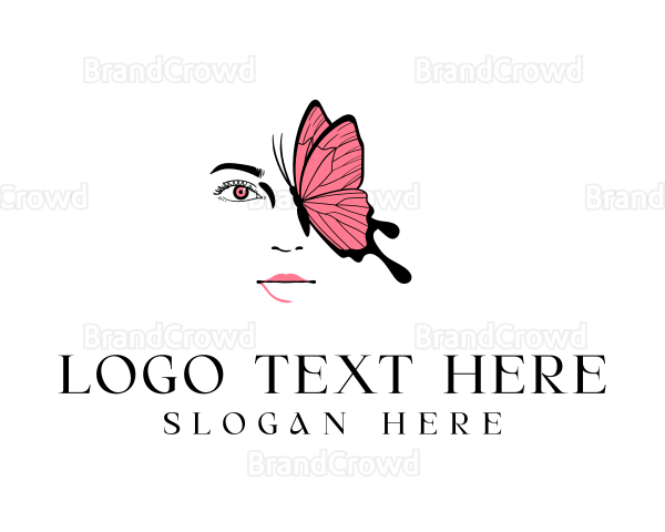 Butterfly Woman Cosmetics Logo