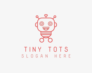 Toddler - Toddler Robot Kids Toys logo design