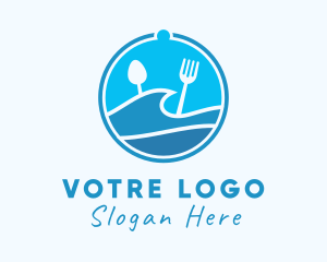Eatery - Beach Resort Restaurant logo design