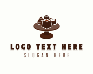 Truffle - Chocolate Candies Pastry logo design