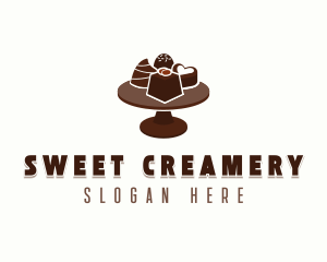 Chocolate Candies Pastry logo design