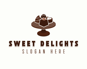 Chocolate - Chocolate Candies Pastry logo design