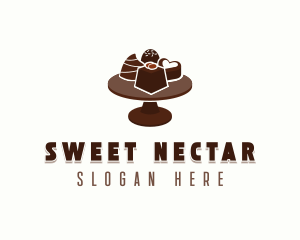 Chocolate Candies Pastry logo design