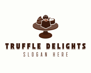 Chocolate Candies Pastry logo design