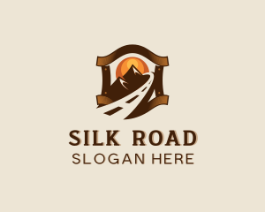 Travel Mountain Road logo design