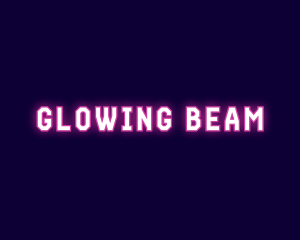 Neon Glow Festival logo design