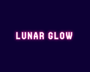 Neon Glow Festival logo design