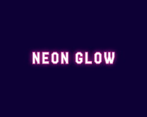 Neon Glow Festival logo design