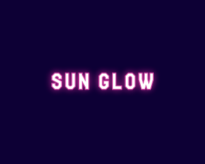 Neon Glow Festival logo design