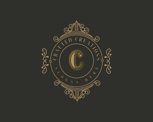 Luxury Ornament Frame logo design