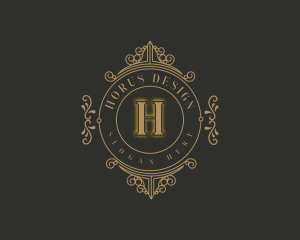 Luxury Ornament Frame logo design