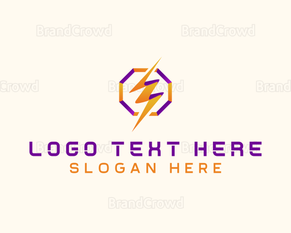 Lightning Power Bolt Logo