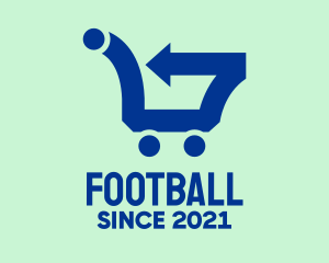 Market - Fast Supermarket Cart logo design