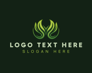 Gardening - Leaf Garden Lawn logo design