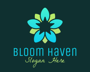 Flower Bloom Garden logo design