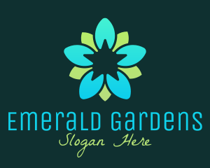 Flower Bloom Garden logo design