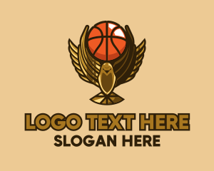 Championship - Basketball Eagle Trophy logo design