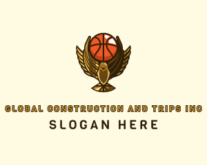 Team - Basketball Eagle Trophy logo design