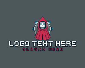 Android - Robot Hood Tech logo design