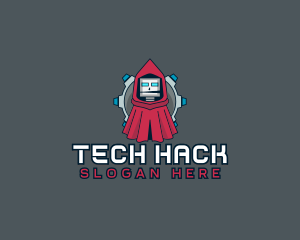 Robot Hood Tech logo design