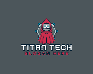 Robot Hood Tech logo design