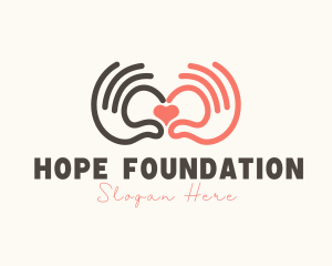 Nonprofit - Loving Helping Hands logo design