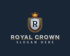 Crown Shield Hotel logo design